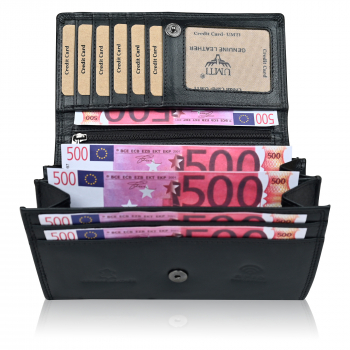 Leder Damenbörse Damen Geldbörse Börse 23- (95A) Damen Portemonnaie Damen Geldbörsen Brieftasche Damen Geldbeutel Damen Portmonee Damen Portmonai Neu